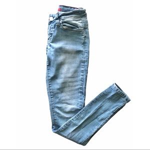 YMI WannaBettaButt Light Blue Skinny Jeans